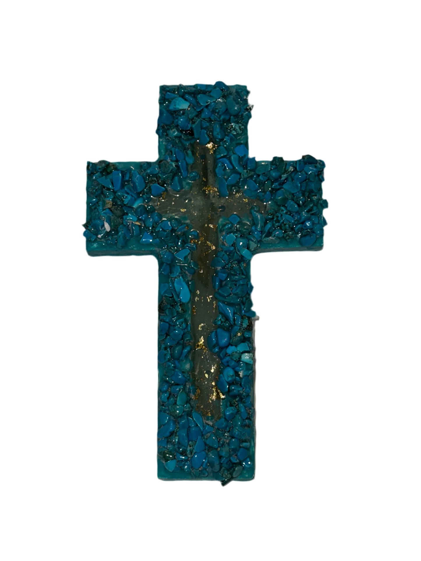 Stone Blue Cross