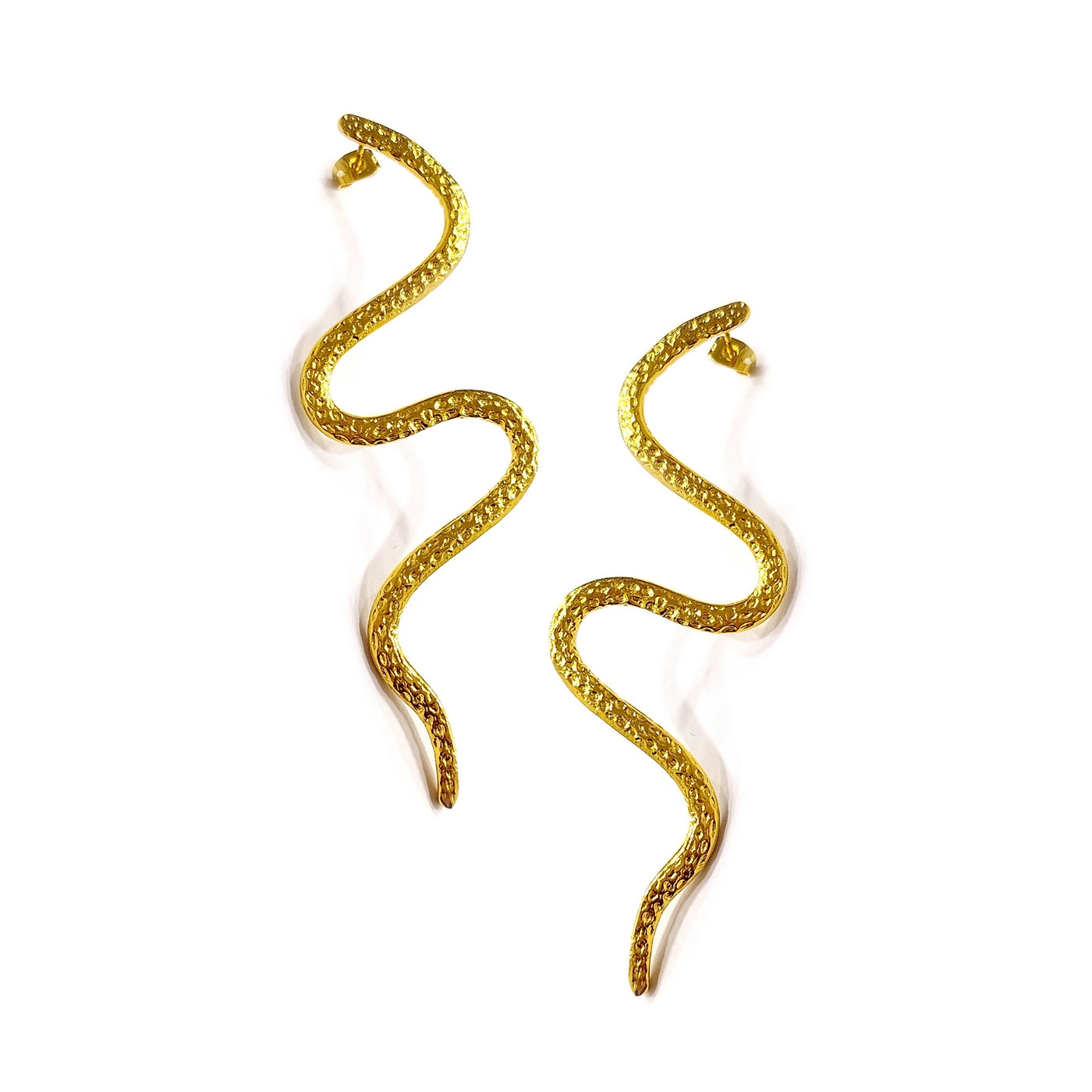 Minoan Gold Drop Earrings