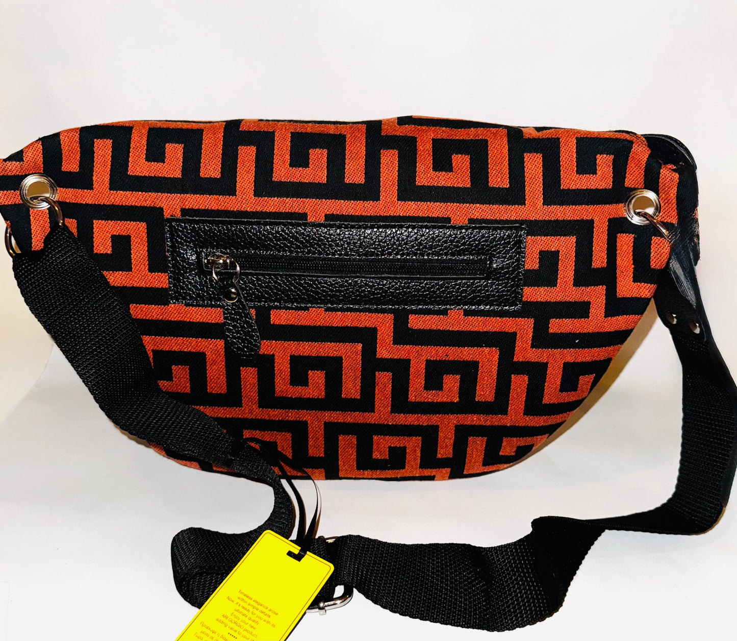 Elektra Meander Shoulder Banana Bag by Ari Giorgio