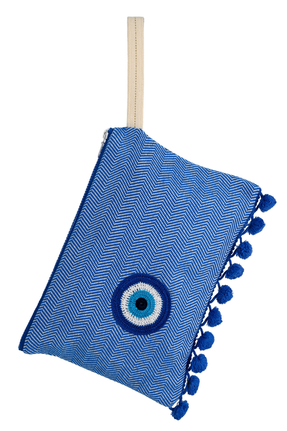 Mati Blue Clutch