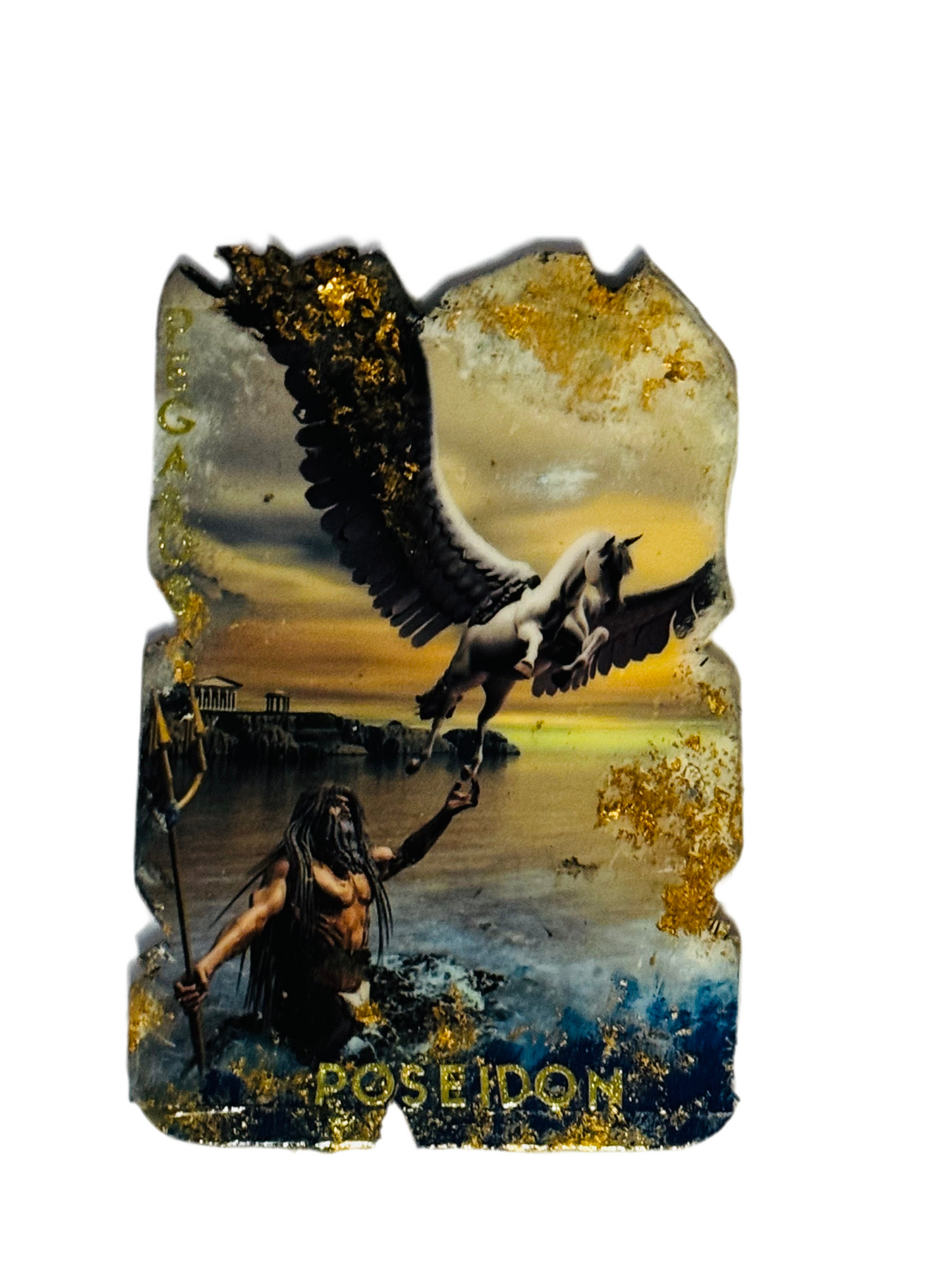 Poseidon Art Plaque