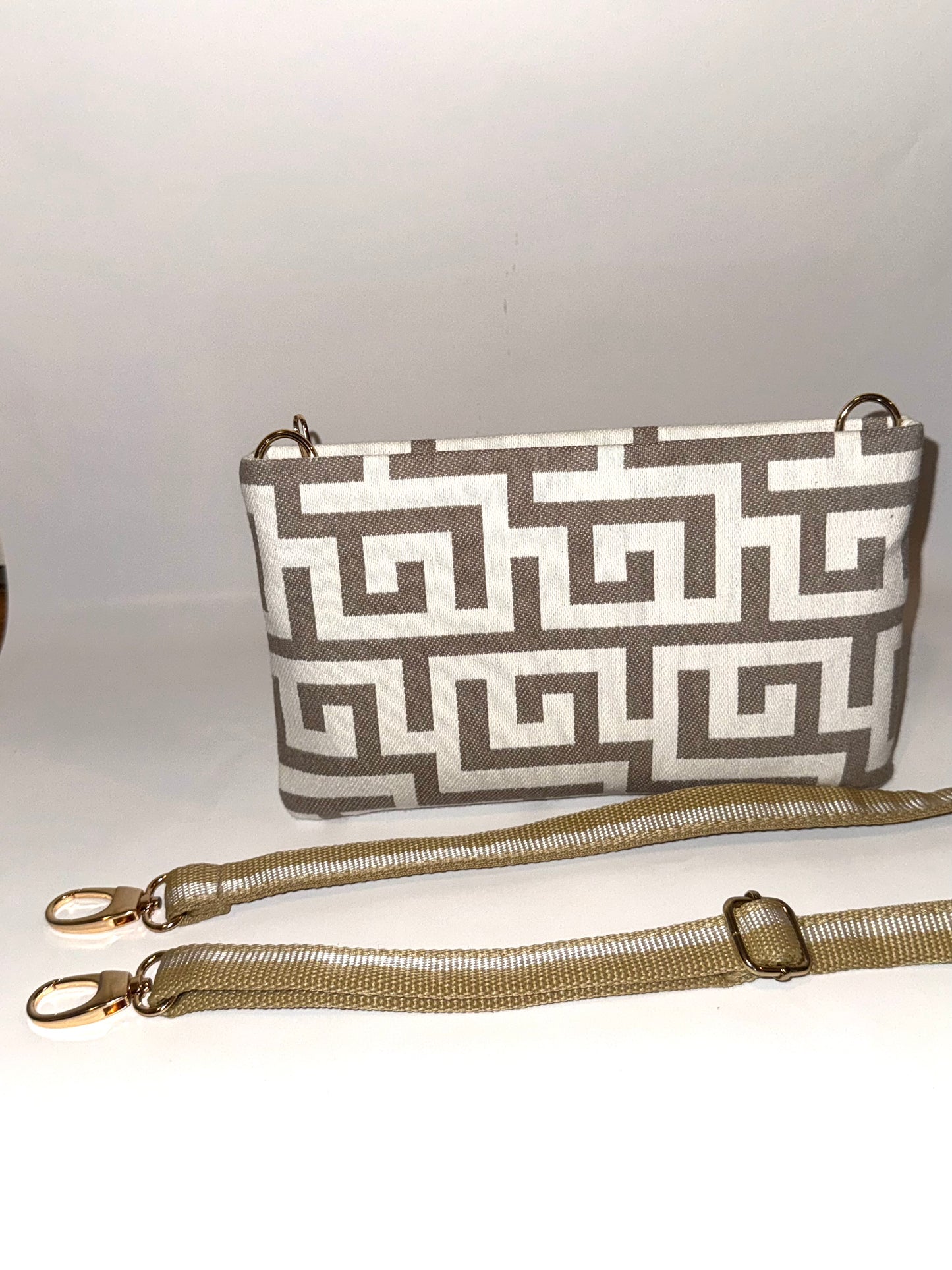 Selene Beige Mini Crossbody Handbag Ari Giorgio