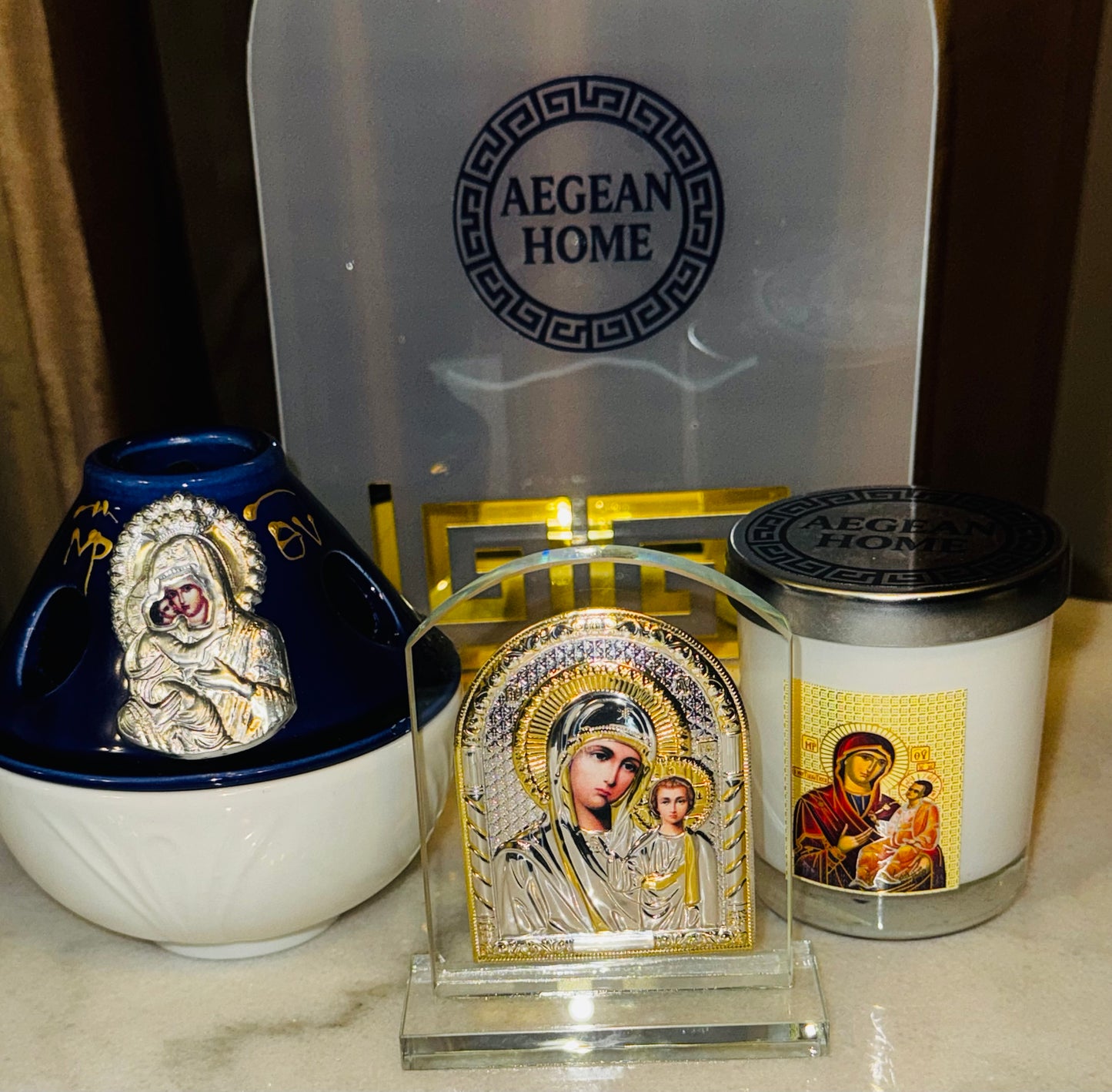 Panayia and Jesus gift box (set 1)