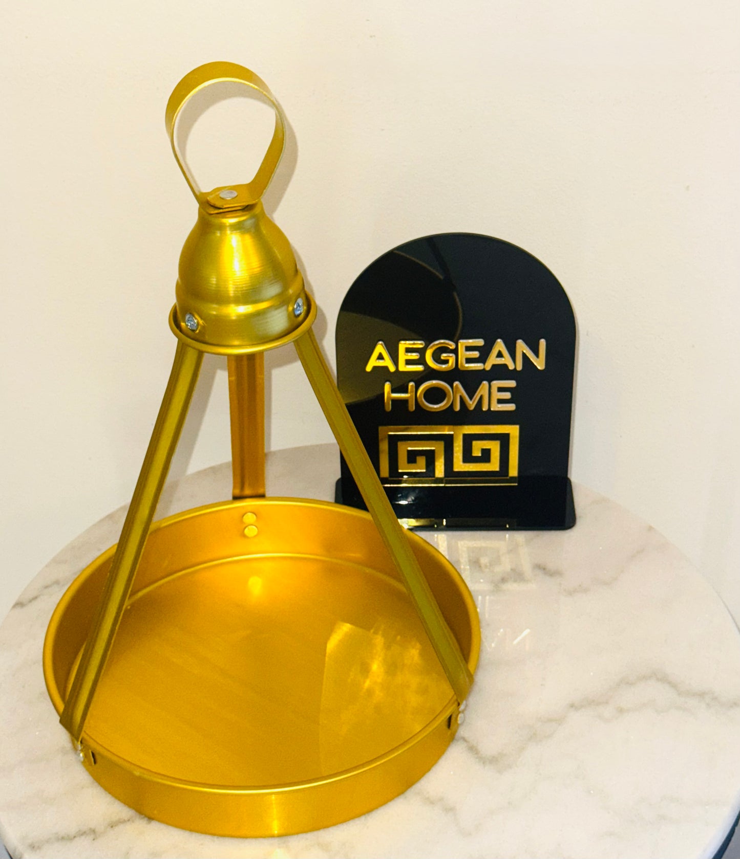 Original Greek Taverna /Kafenio Tray Handmade