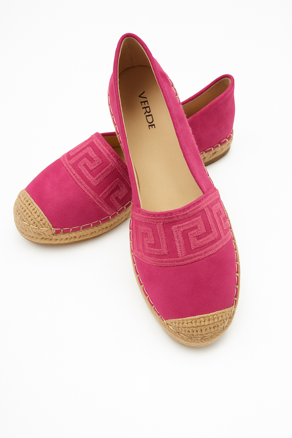 Meander Fuchsia Pink Espadrilles