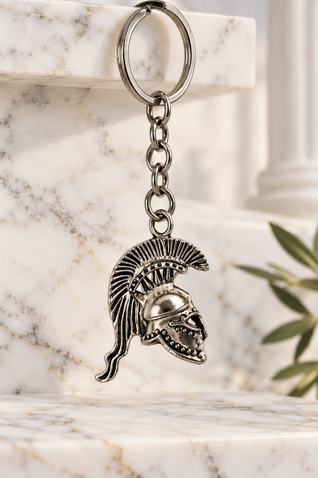 Spartan Keyring