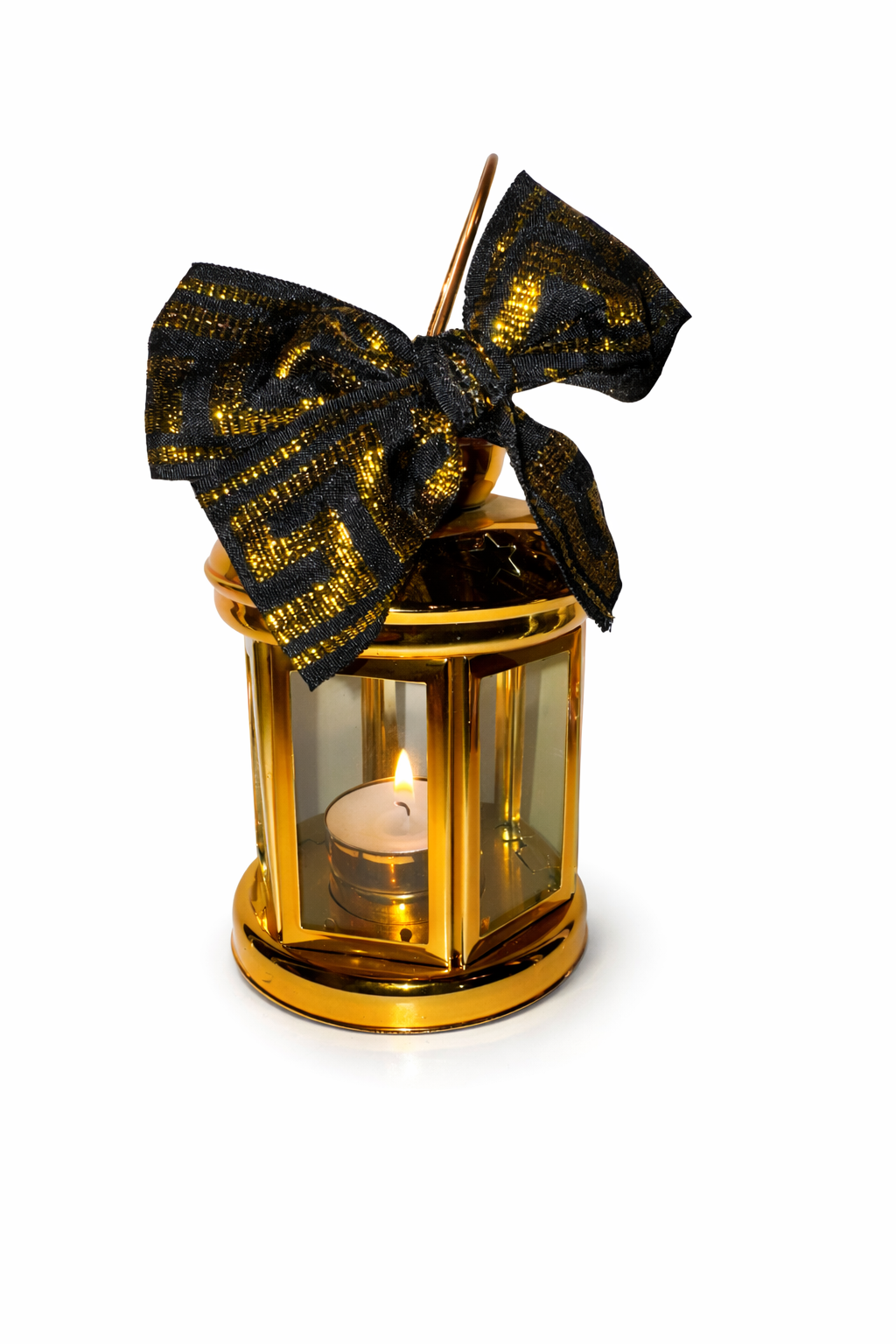 Lantern Tea Light - Copper Colour