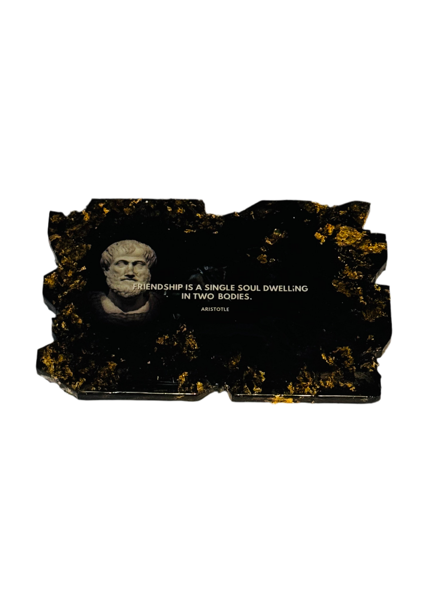Aristotle Art Plaque