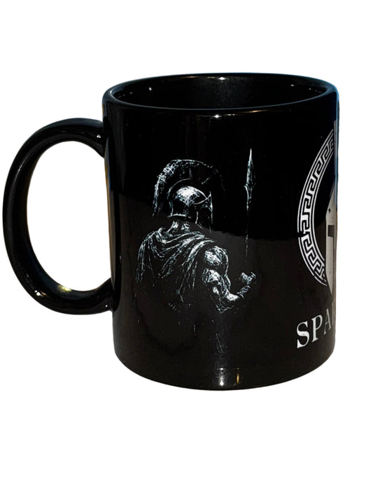 Spartan Greek Key Mug