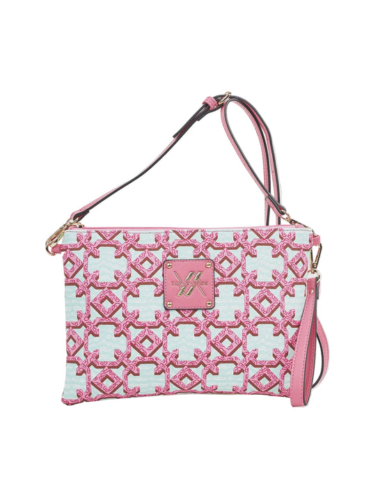 Rose CrossBody Bag / Clutch Bag - Greek Designer