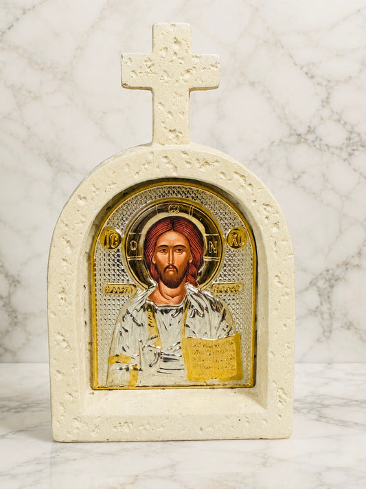 Jesus Cross Dome Eikon