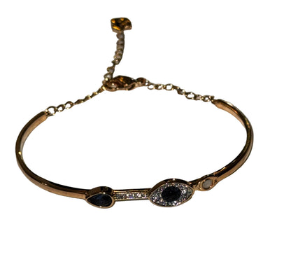 Evil Eye Bangle Gold