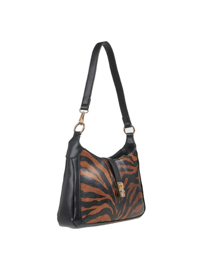 Animal Print Shoulder Bag - Greek Designer