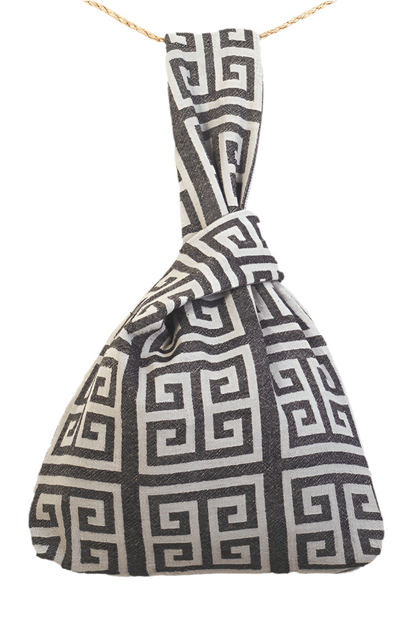 Meandros wrist Pouch Bag