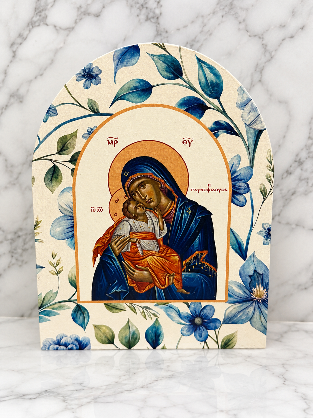 Mother Mary & Baby Jesus Eikon