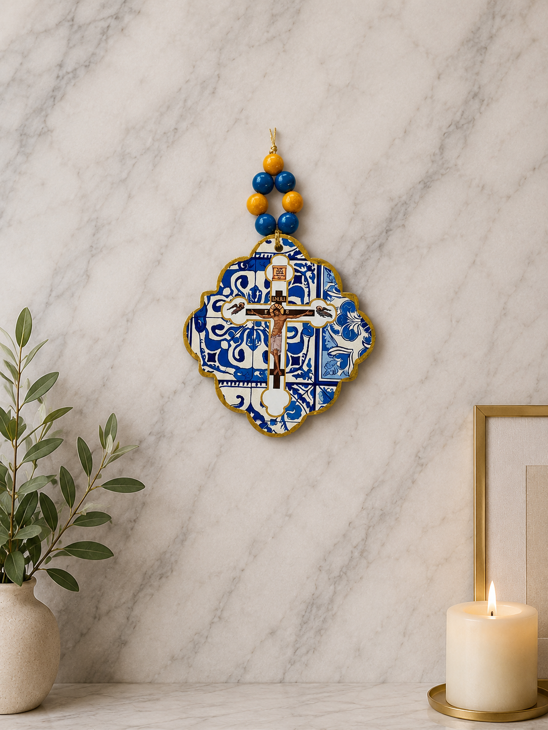 Jesus Eikon Hanging Ornament