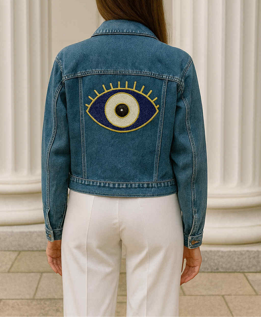 Evil Eye Denim Jacket