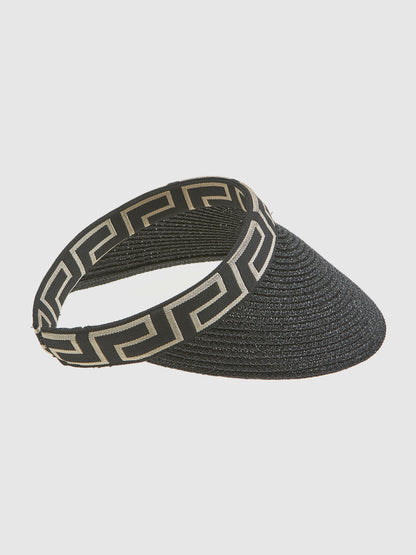Greca Sun-visor Hat