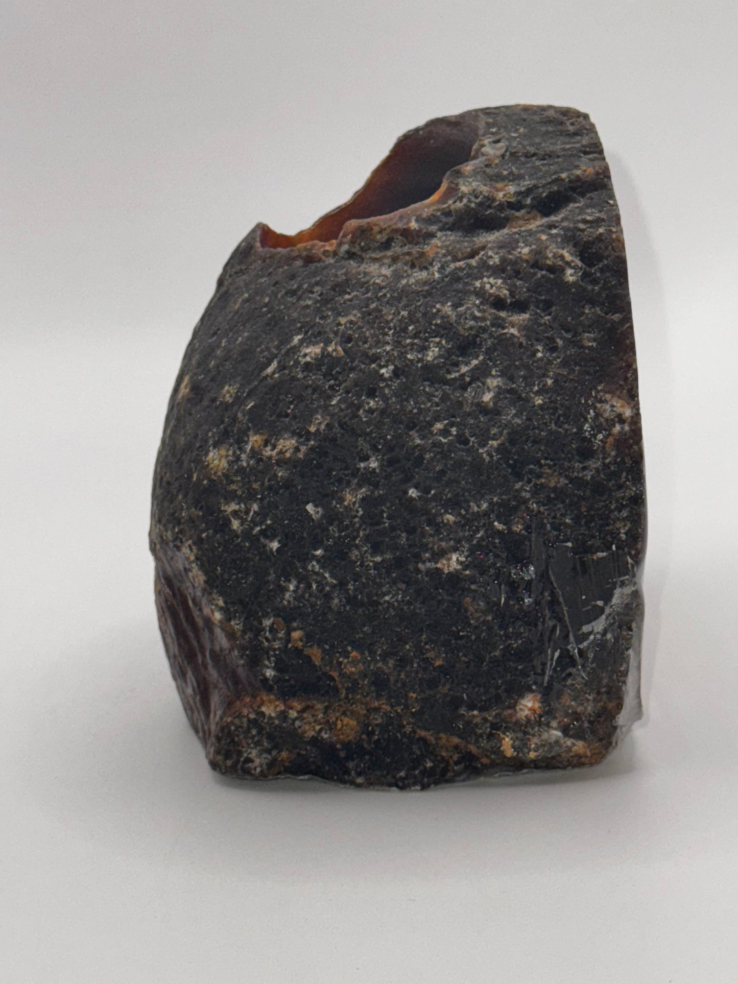 Solid Agate Stone Icon + Candle Holder