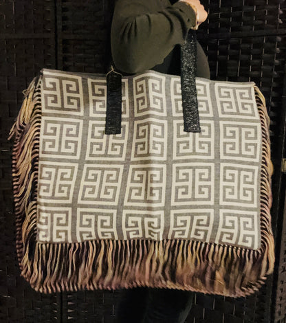 Meandros Fringe Bag Large