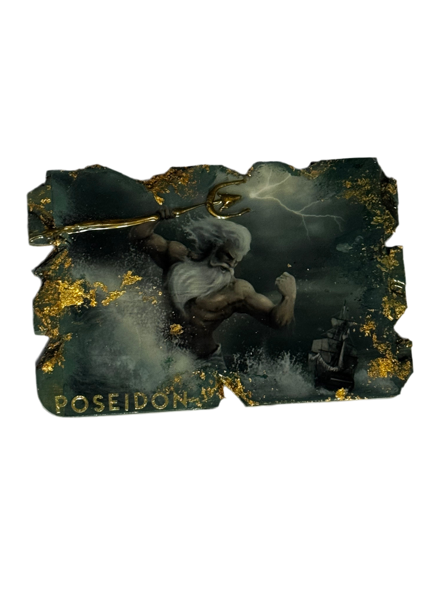 Poseidon Art Plaque