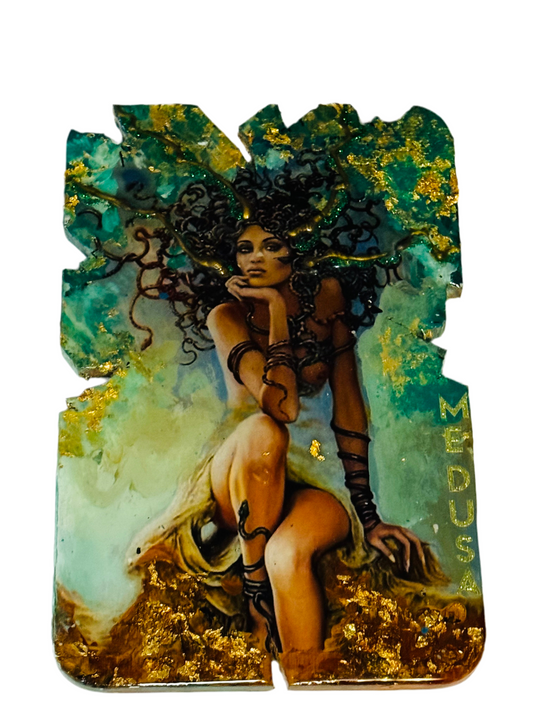 Medusa Art Plaque
