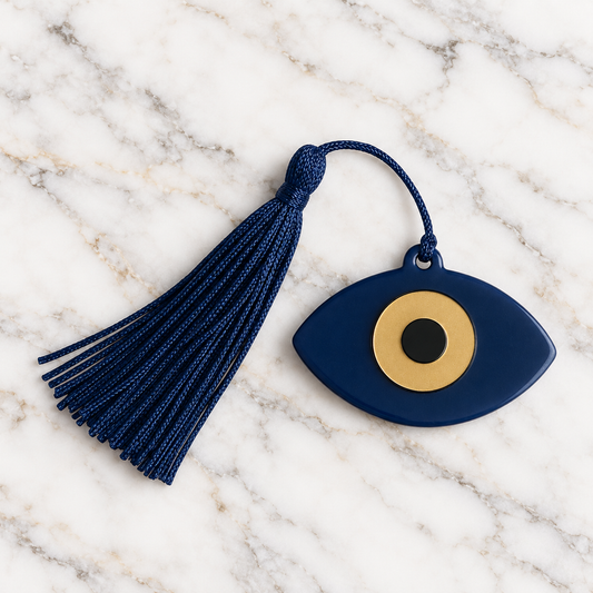 Evil Eye Mini Tassel Charm