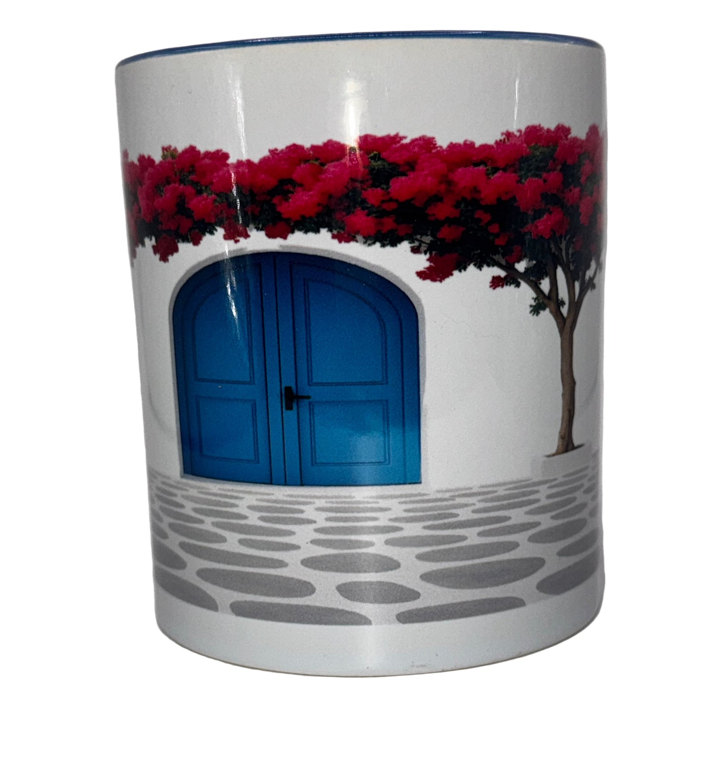 Aegean Blue Door Mug