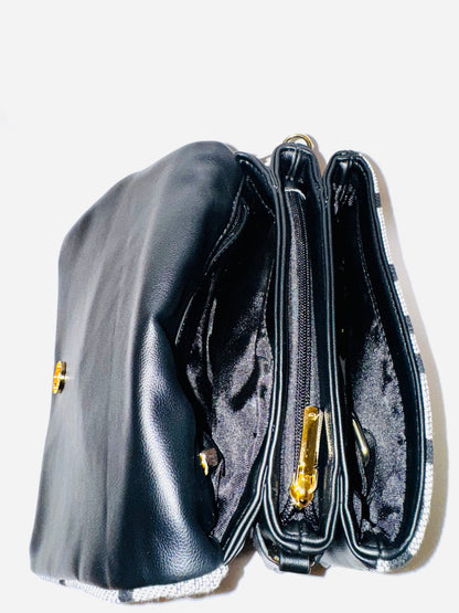 Apollo Greek Key Lux Handbag Ari Greece