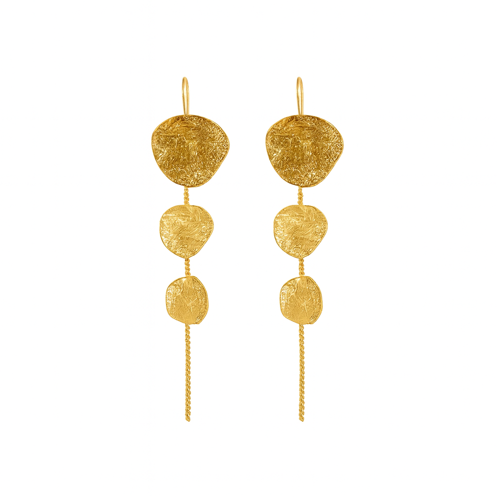 Coin Drop Earrings