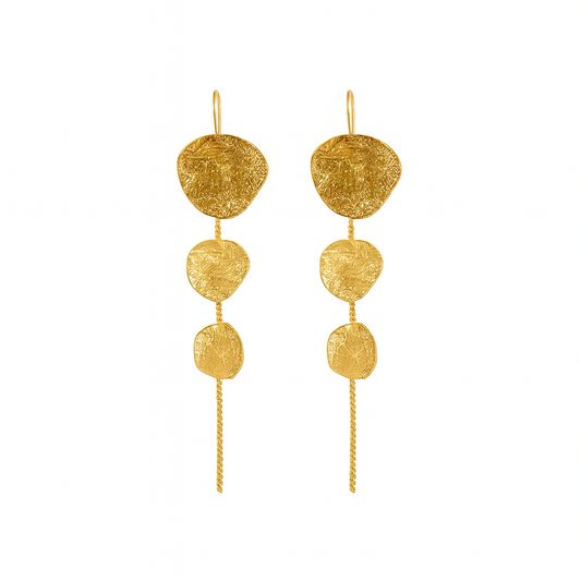 Coin Drop Earrings