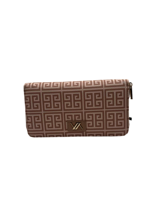 Greca Beige Wallet