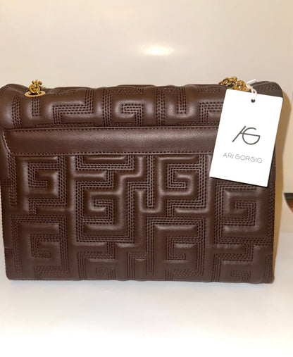 Dalia Greek key Handbag By Ari Giorgio Greece Sokolata Collection