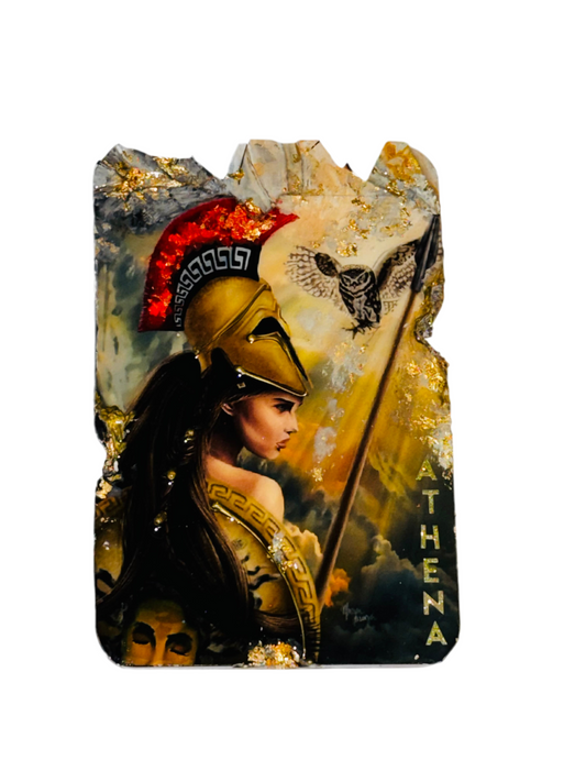 Athena Art Plaque