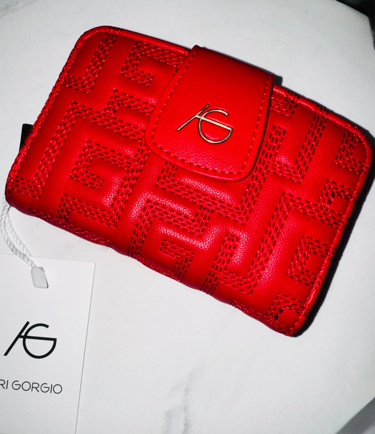 Red 3D Ari Giorgio Wallet (Short)