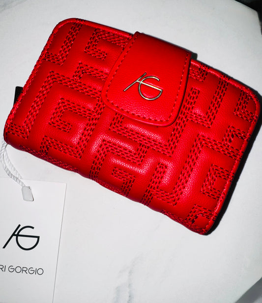 Red 3D Ari Giorgio Wallet (Short)