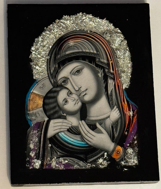 Panayia & Baby Jesus Icon