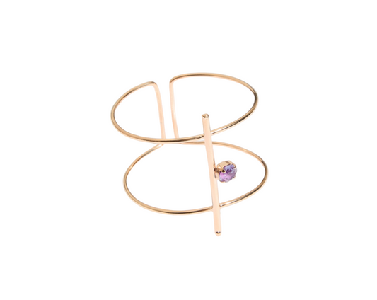 Purple Frame Bangle