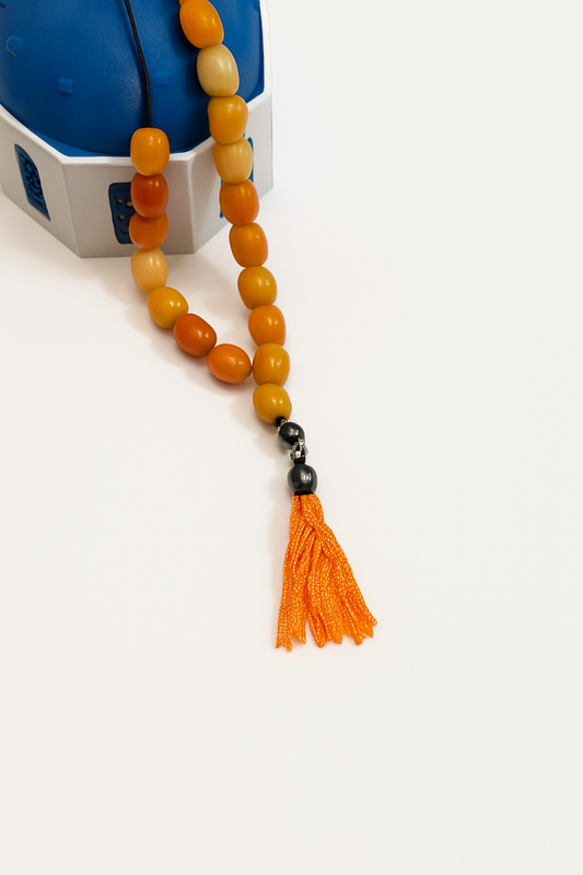 Komboloi Orange multi toned