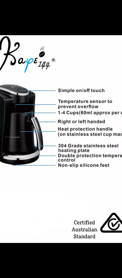 MORE ARRIVING  NEXT FEW DAYS!!  Automatic Greek Coffee Machine