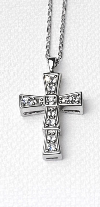 Cross necklace and Ring Set 925