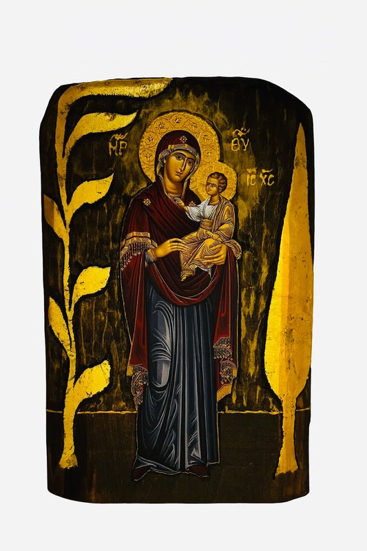 MARY & JESUS ICON - Η ΠΑΝΑΓΙΑ ΒΡΕΦΟΚΡΑΤΟΥΣΑ