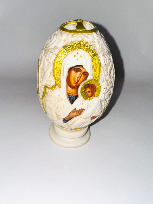 Ivory & Gold Icon Egg
