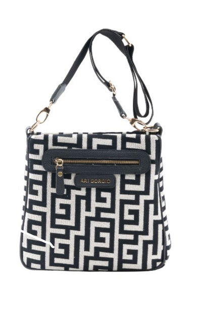 RESTOCKING SOON Greca Cross Body Bag Ari Giorgio