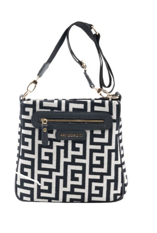 RESTOCKING SOON Greca Cross Body Bag Ari Giorgio