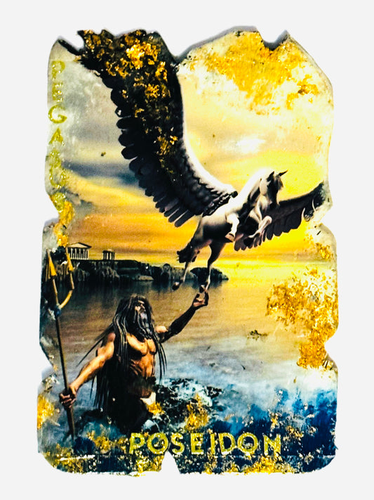 Poseidon Art Plaque