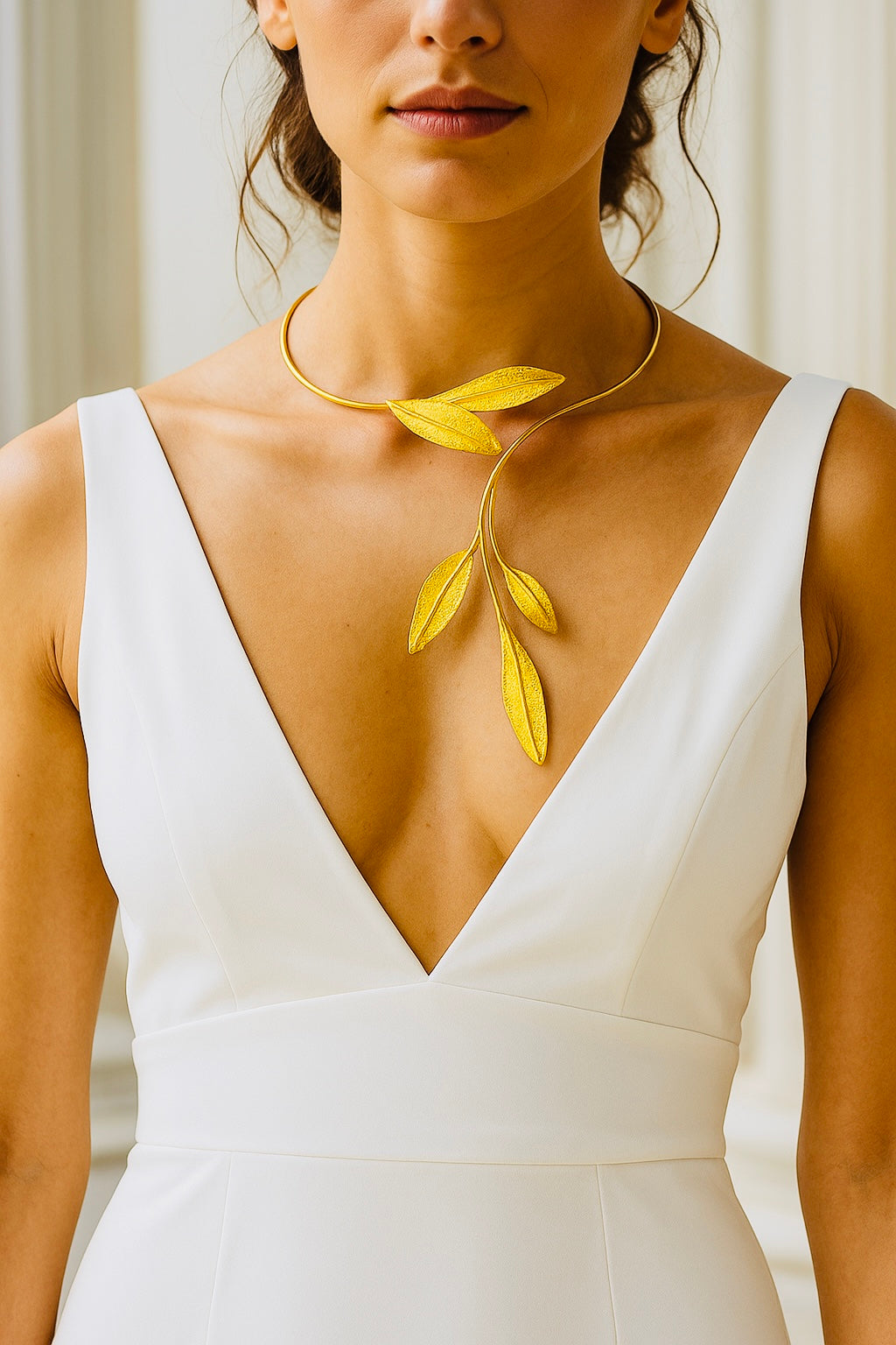 Olive Leaf Necklace