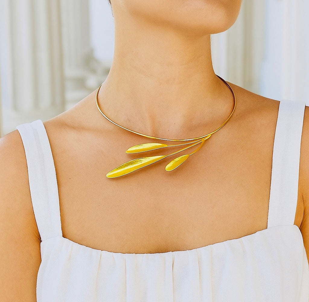 Lemon Tree Gold Necklace