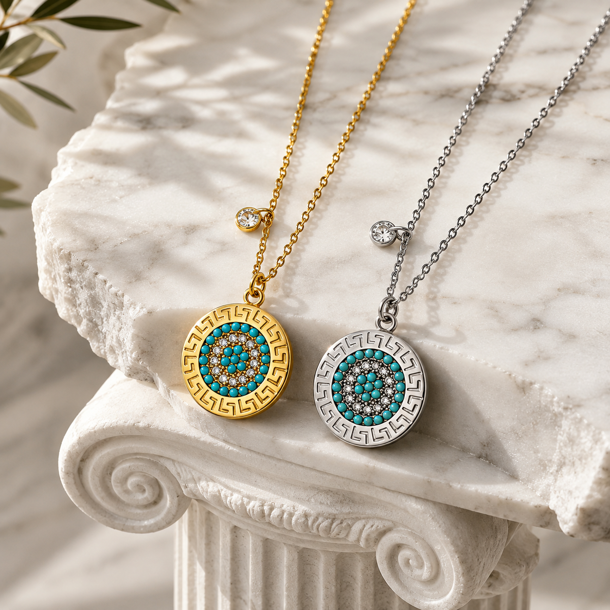 Mythic Glow Necklace – Gold