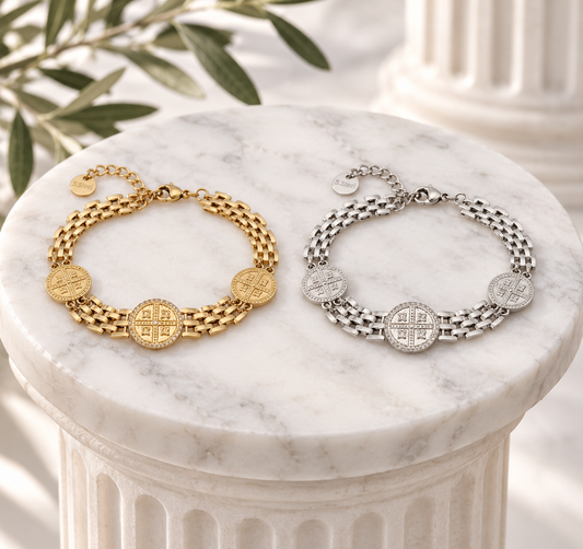 ICXC Bracelets Gold & Silver